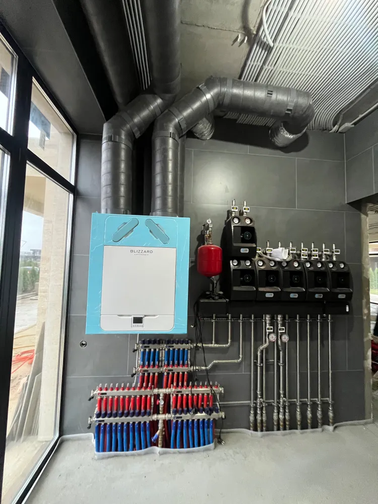 Приточно-вытяжная вентиляция Blizzard Lufttechnik в загородном доме