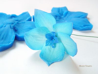 &quot;Лепестки дельфиниума&quot; Силиконовый молд (вайнер)