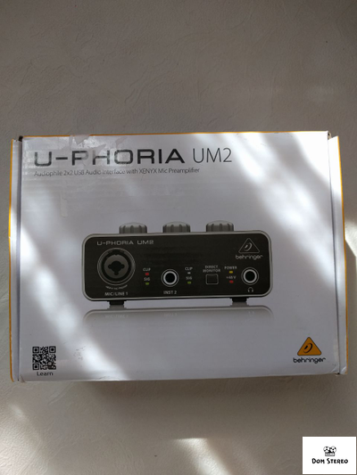 BEHRINGER UM2 внешняя звуковая карта USB