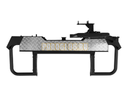 Задний силовой бампер серии Трофи на лифтованный Volkswagen Amarok I 2010-2016 (03.136.02)