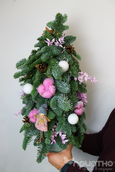 Новогодняя ёлка декор № 1136
