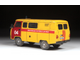 Сборная модель: (Звезда 43003) УАЗ 3909 "Аварийно-газовая служба"