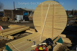 Сборка на участке.