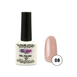 Гель-лак FOR YOU Disco Nude № 08