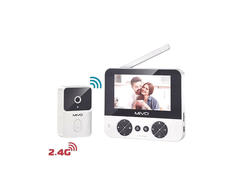 Беспроводной дверной звонок с глазком Mivo ML 343 с записью