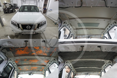 Шумоизоляция Nissan Terrano / Ниссан Террано