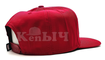 Кепка Marvel red с прямым козырьком