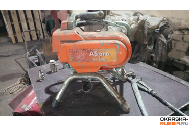 ASPRO-2300 - Окрасочный аппарат - Трудяга, который покрасил не одну тысячу кв. м.