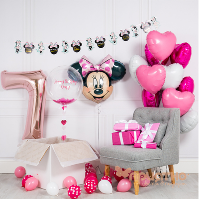 СЕТ ИЗ ВОЗДУШНЫХ ШАРИКОВ "MINNIE MOUSE"