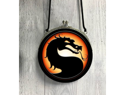 Сумка круглая Мортал Комбат, Mortal Kombat №1