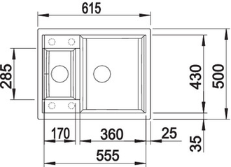 Мойка Blanco Metra 6, 518874