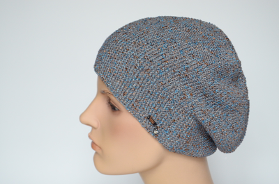 Весна - осень берет женский Vizio Италия 7085 В серый