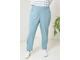 Укороченные женские брюки арт. 1321 (цвет серый) Размеры 52-66