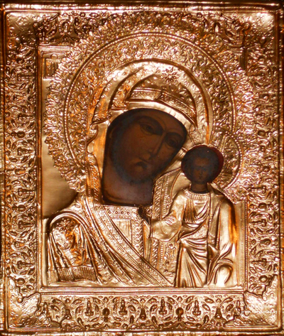 Реставрация иконных окладов