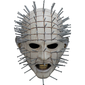 Hellraiser, Pinhead, страшная маска, очень страшная, латекс, ад, фильм, гвозди, иголки, восставший