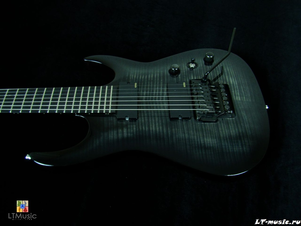 Другие гитары, акустика - Agile Interceptor Pro 727 EB EMG Black Flame