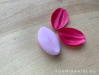 Молд «Лепесток георгина #3» (ELF_decor)
