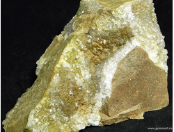 Друза бледного Аметиста с друзой прозрачного Кварца