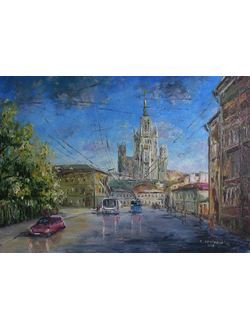 Картина Верхняя Радищевская улица Круглова Светлана