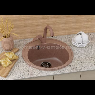 ШММ101 Мойка врезная "U-101". Размер: Ø 500.