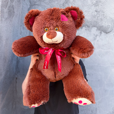 Плюшевый мишка 65 см бурый Кельвин