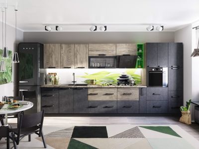 Кухня &quot;Крафт&quot; (Domani) эдгрейн