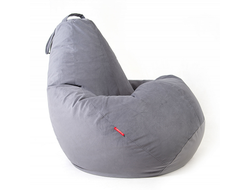 Мягкое кресло груша из велюра XL Босс Сохо