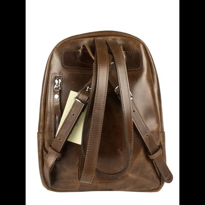 Женский кожаный рюкзак Anzolla cognac (арт. 3040-03)