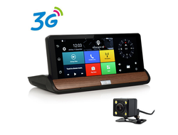 Регистратор Android Wi-Fi GPS 3G + задняя камера TDS TS-CAR04