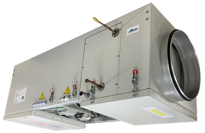 VMPU-E-FR-1500-15.0/3-1 УСТАНОВКА ПРИТОЧНАЯ КОМПАКТНАЯ С ФРЕОН. ОХЛАЖДЕНИЕМ 1500м3/ч, ЭЛЕКТРОНАГРЕВ 15.0 kW 3 фазы 380В