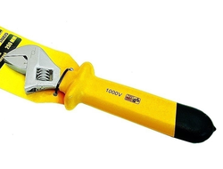 Ключ разводной КР-30 диэлектрический до 1000 Вольт (0-30 мм) , длина 250мм