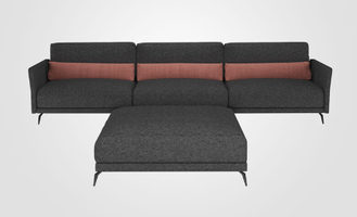 LINATE SOFA CW83 & OTTOMAN