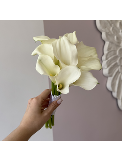 Букет невесты из белых калл №13