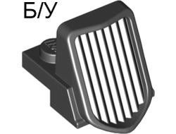 ! Б/У - Vehicle, Grille 1 x 2 x 2 2/3 Sloping, Black (50946 / 4245120 / 6021604 / 6170814 / 6288404) - Б/У