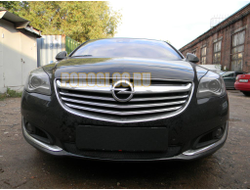 Защита радиатора Opel Insignia 2014- black