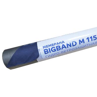 Мембрана гидро-ветрозащитная паропроницаемая BIGBAND M 115 (1,6х45м) премьер