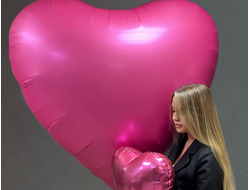 Фольгированный шар-сердце гигант