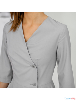 ПЛАТЬЕ DOCLIKE DL317 серое