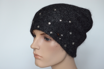 Итальянская шапка Vizio Италия 6766 антрацит