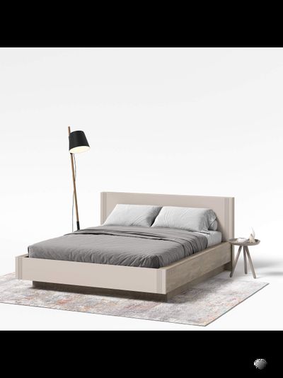 Одетта кровать 1,6х2,0 КР1 Дуб Эндгрей / Меланж