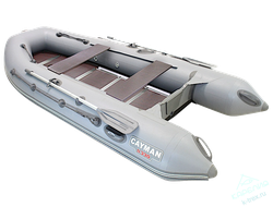 Лодка ПВХ Мнев и К Кайман N-330 Пайол  9мм Серая