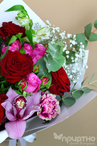 БУКЕТ ЦВЕТОВ № 448