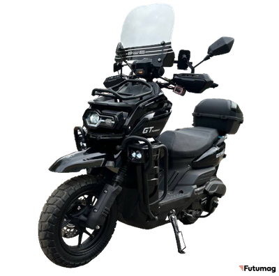 Скутер бензиновый GT TANK 02 черный