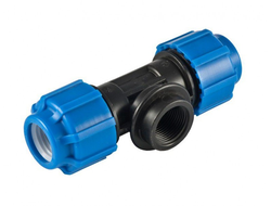 Тройник ПНД 25*1/2*25 ВР [1819]