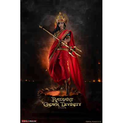 Индийская красавица в красном - Коллекционная ФИГУРКА 1/6 scale Radiant Crown Divinity Golden (PL2023-211A) - TBLeague