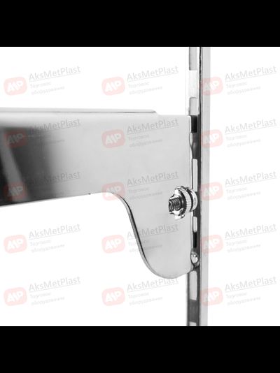 V300DX/SX Кронштейн 300мм под полку левый и правый хром, для профиля Vertikal