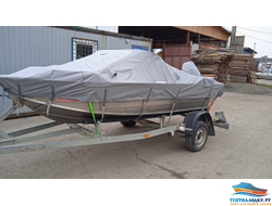 Тент на лодку WYATBOAT 430 MDC (кренолины)