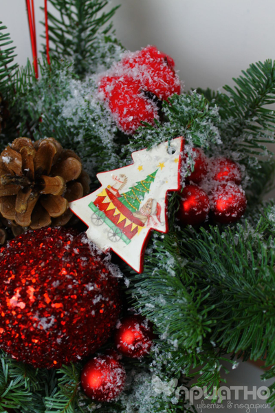 Новогодняя композиция № 1147