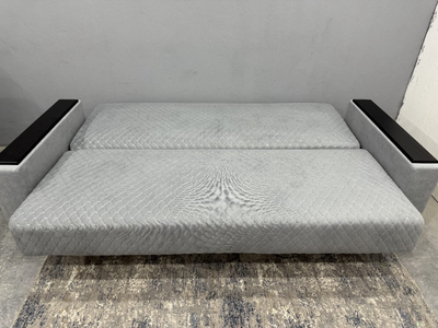 Комплект | Диван  книжка с накладками МДФ + Кресло для отдыха (З)