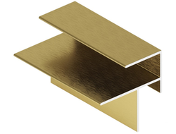 Угол прямой внешний-внутренний для цоколя L=5400 Золото крацованное GA0839.VP540.GLBAN.CJ  ARISTO *